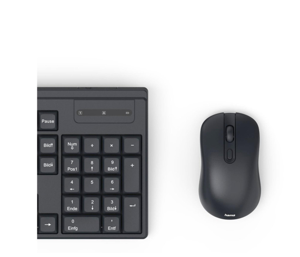 Hama Zestaw klawiatura i mysz WKM-200 czarny - 1331333 - zdjęcie 4